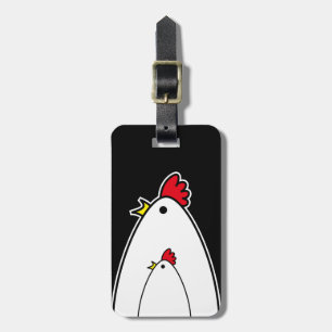 Hühner Gepäckanhänger