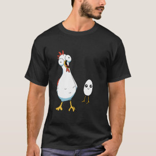 Hühner Henne Ei Eier Küken Eierschale Schlüpfen Kü T-Shirt