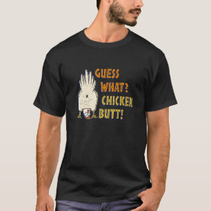 Hühner-Hintern raten, was Niedliche Tiere Hühner T-Shirt