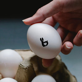 Hühner, Hühnereier | Osterhase | Ei Mini-Briefmark Gummistempel