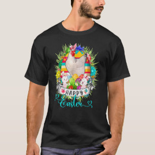 Hühner in Ostereier Korb Niedlicher Bauer Happy Ea T-Shirt