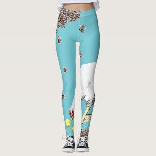 Hühner Leggings