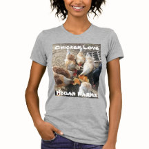 Hühner-Liebe-T - Shirt