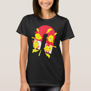 Hühner Magnet Cute Single Vogel Liebhaber Player T-Shirt