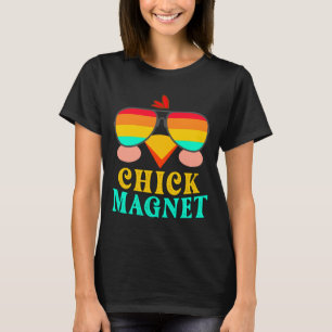 Hühner-Magnet Süßes Osterei-Jagen Frühling Out T-Shirt