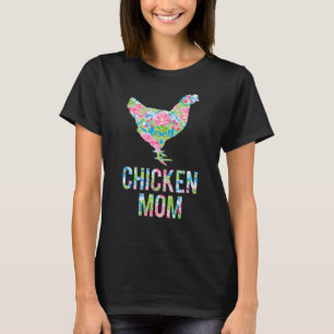 Hühner-Mama farbenfrohe Hühner Hühner Henne T-Shirt