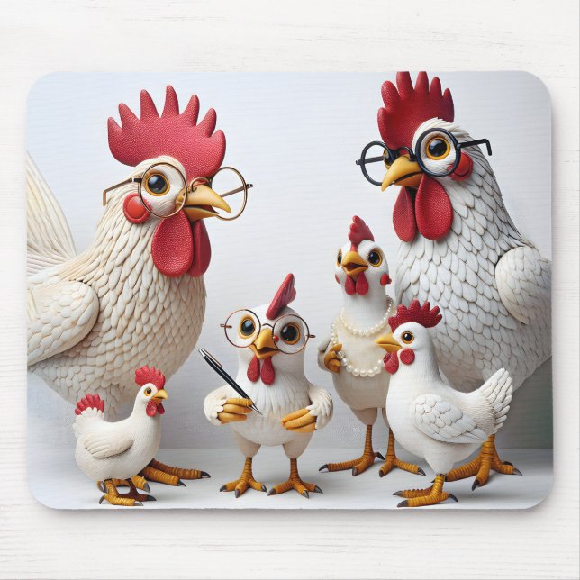 Hühner Mousepad (Vorne)