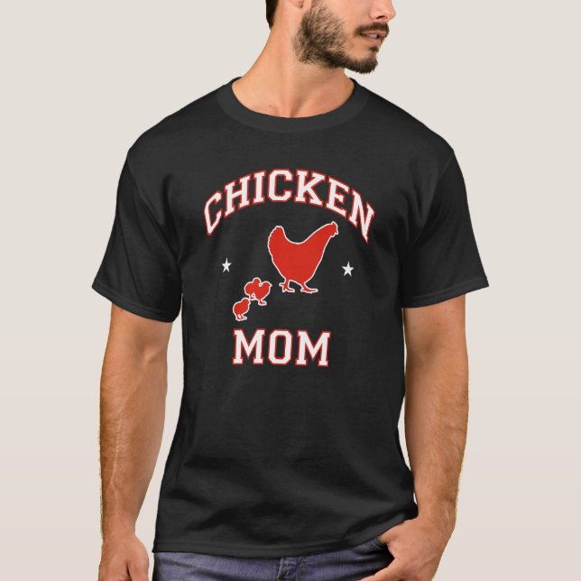 Hühner-Mutter T-Shirt (Vorderseite)