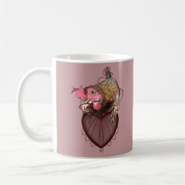 Hühner Pulling Heartstrings Kaffeetasse