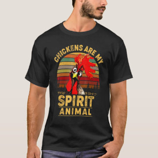 Hühner sind mein Seelentier Hühnerliebhaber T-Shirt