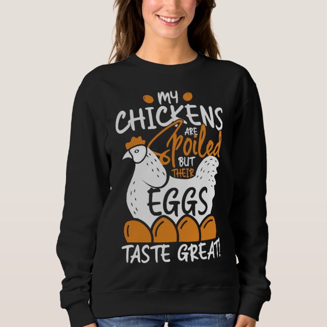 Hühner sind verwüstet sweatshirt (Vorderseite)