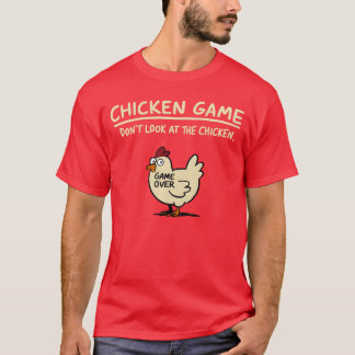 Hühner Spiel Nicht hinschauen Athe Huhn Lustiges H T-Shirt