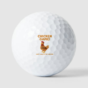 Hühner Spiel Schau nicht auf das Huhn Golfball