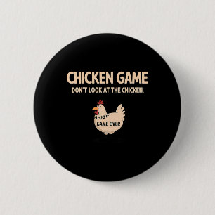 Hühner Spiel Schau nicht auf das Huhn Lustiges Huh Button
