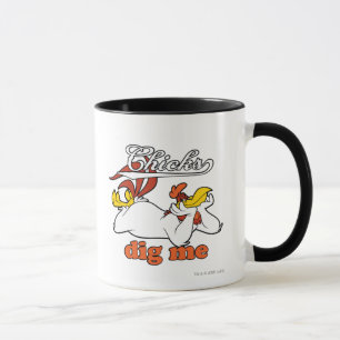 Hühner stehen auf mich tasse