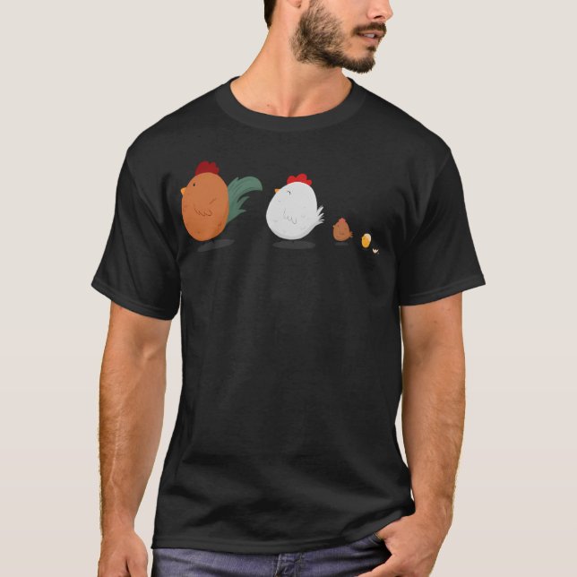 Hühner T-Shirt (Vorderseite)