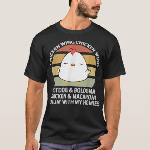 Hühner Tenwas Shirt Funny Cat Lover Hühnerente Ten