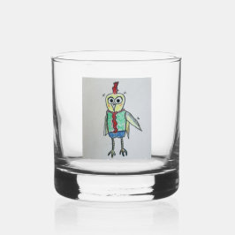 Hühner-Trinkbehälter Whiskyglas