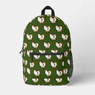 Hühner und Eier Bedruckter Rucksack