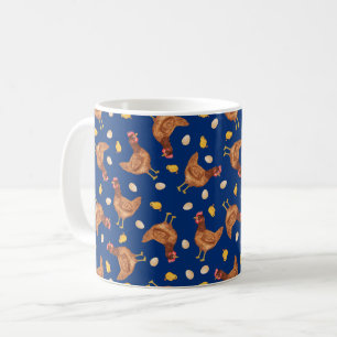 Hühner und Eier Kaffeetasse