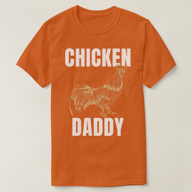 Hühner Vater Funny Chicken Bauer Hühnerpapi Roo T-Shirt (Design vorne)