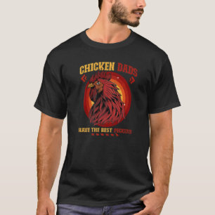 Hühner-Väter haben den besten Peckers Farming Barn T-Shirt