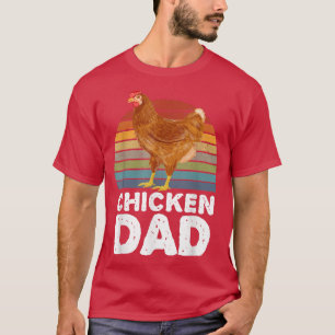Hühner-Vater Hühnerhenne-Hähnchen-Bauern Kleidung T-Shirt