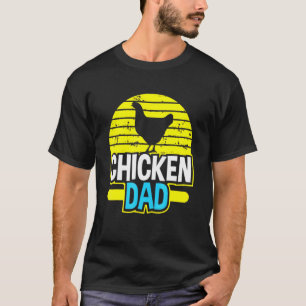 Hühner-Vater-Landwirt Geflügel-Hühner-Liebhaber-La T-Shirt