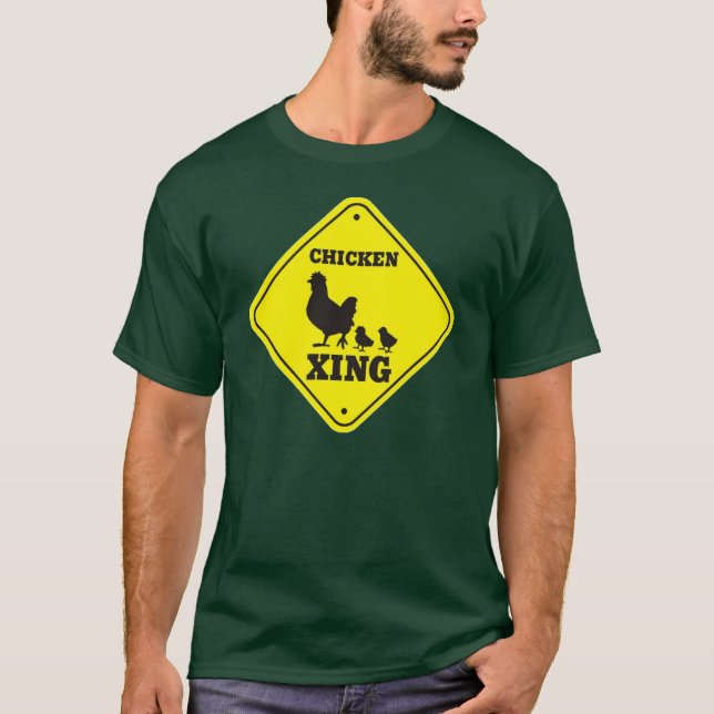 Hühner voran T-Shirt (Vorderseite)