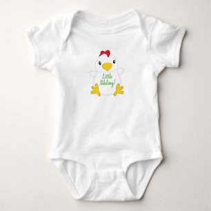HühnerBaby-Duschfarm Baby Strampler