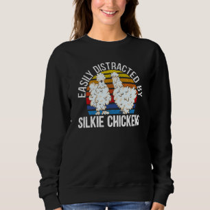 Hühnerbauer Hühner Flüsterfarm Tier Geflügel Sweatshirt