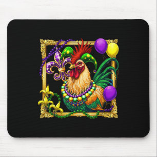 Hühnerbeeren Mardi Gras Karneval Bauer A Mousepad