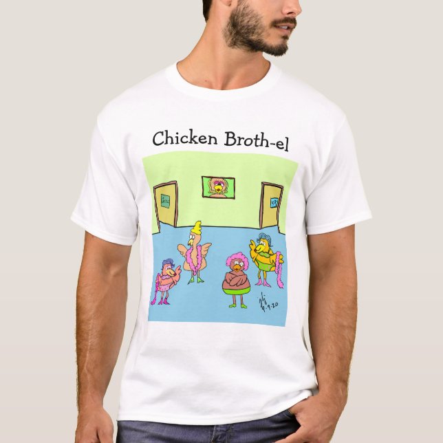 Hühnerbroth-el-T - Shirt (Vorderseite)