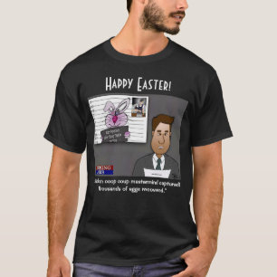 Hühnercoop Coup Mastermind Männerschwarzer T - Shi T-Shirt