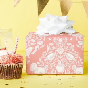 HühnerDamask Geschenkpapier