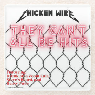 Hühnerdraht-Untersetzer Glasuntersetzer