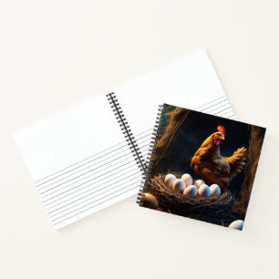 Hühnereier Hardcover Notizbuch