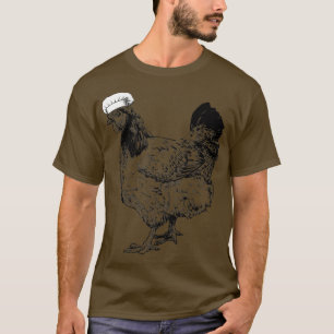 Hühnerfarm Tierischer Koch Funny Cooking Koch T-Shirt