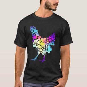 Hühnerfarm Vogel Henne Landwirt Bauernhof Tier Huh T-Shirt