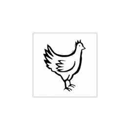 Hühnerfleisch Briefmarke DIY Hochzeitslieferungen  Gummistempel