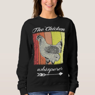 Hühnerflüster geplagtes Geflügel Sweatshirt