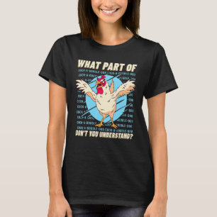 Hühnerflüsterer Geflügel Hühner Daddy Koffein T-Shirt