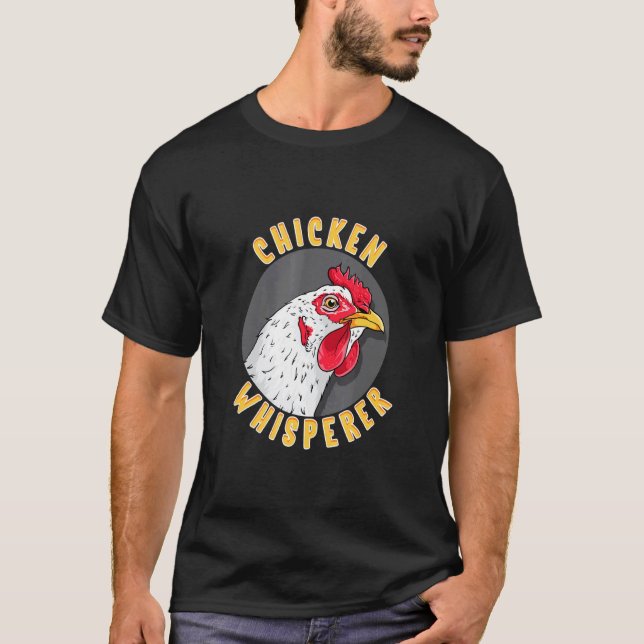Hühnerflüsterer-Huhn T-Shirt (Vorderseite)