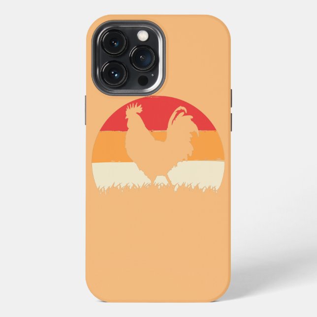 Hühnerflüsterer  iPhone 13 pro max hülle (Rückseite)