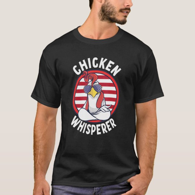 Hühnerflüsterer T-Shirt (Vorderseite)