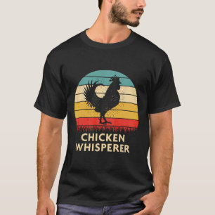 Hühnerflüsterer Vintage Retro   T-Shirt