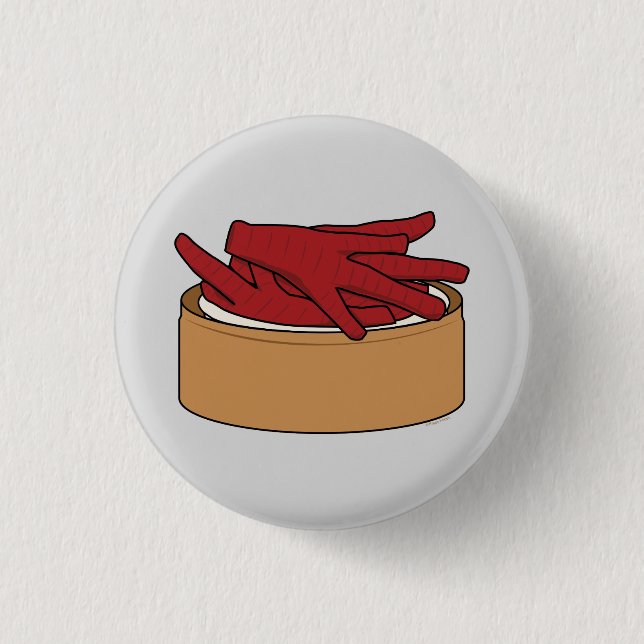 Hühnerfutter Dim Sum Chinese Phoenix Claw gedämpft Button (Vorderseite)