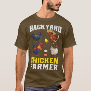 Hühnergeflügel Bauer Geflügel Lover Landwirtschaft T-Shirt