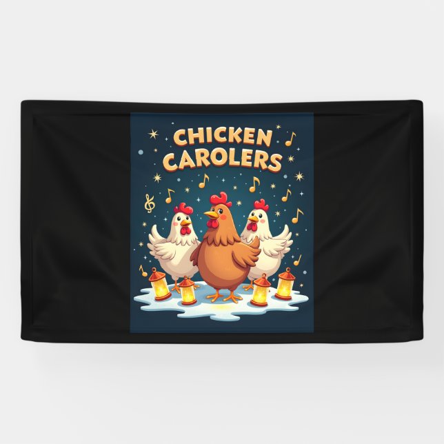 Hühnerhähnchen Banner (Horizontal)