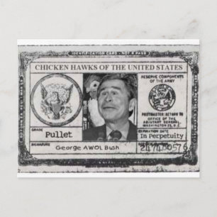 Hühnerhawk-Karten der Vereinigten Staaten-Postkart Postkarte